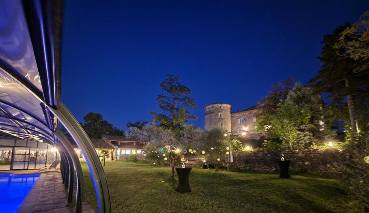 Chateau De Mauras Chomérac Eksteriør bilde
