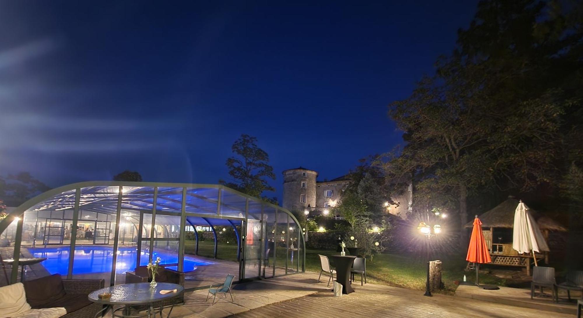 Chateau De Mauras Chomérac Eksteriør bilde