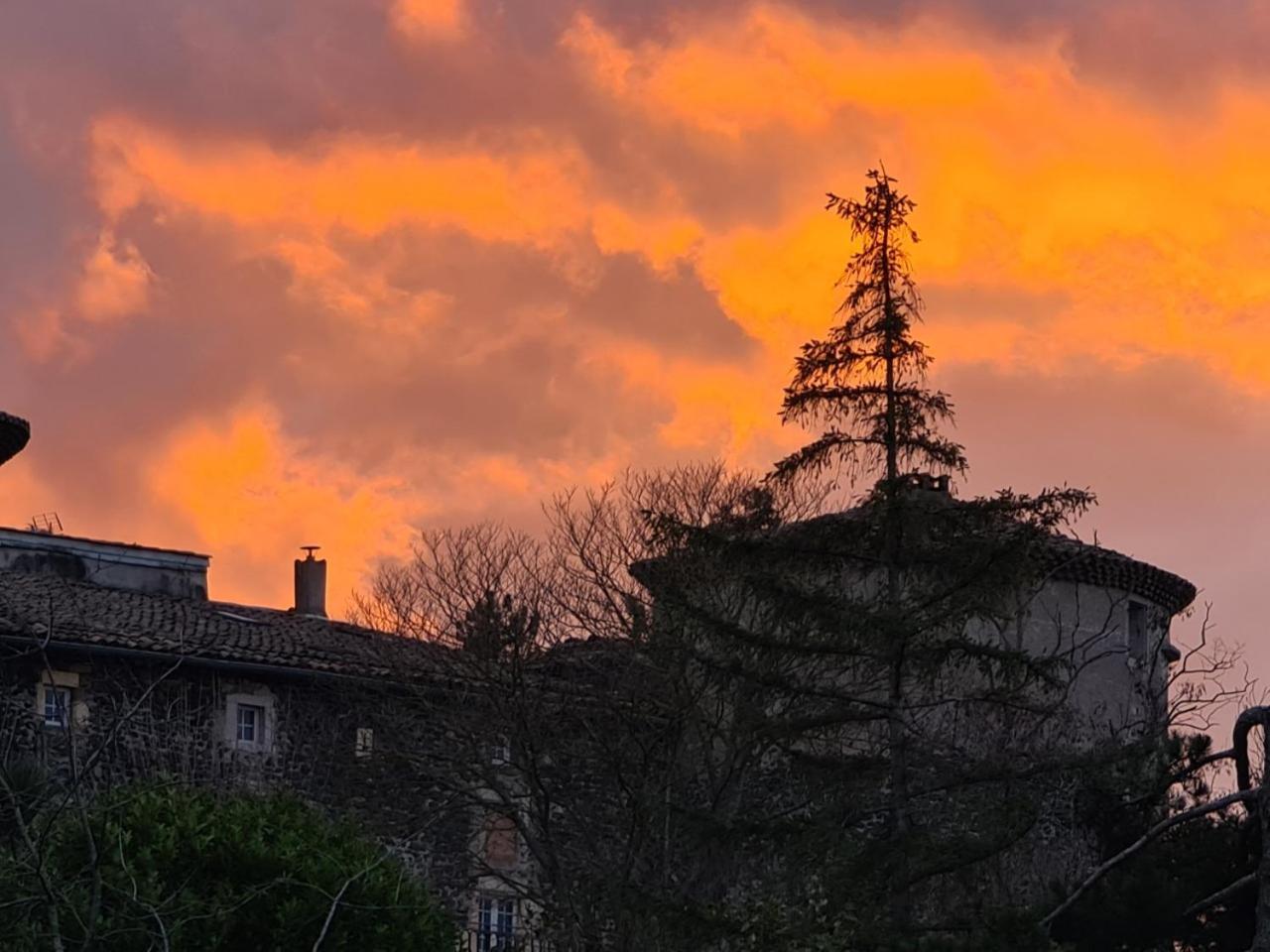 Chateau De Mauras Chomérac Eksteriør bilde